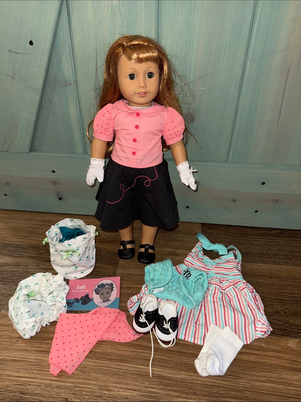 American Girl Maryellen 1950s doll and accessories